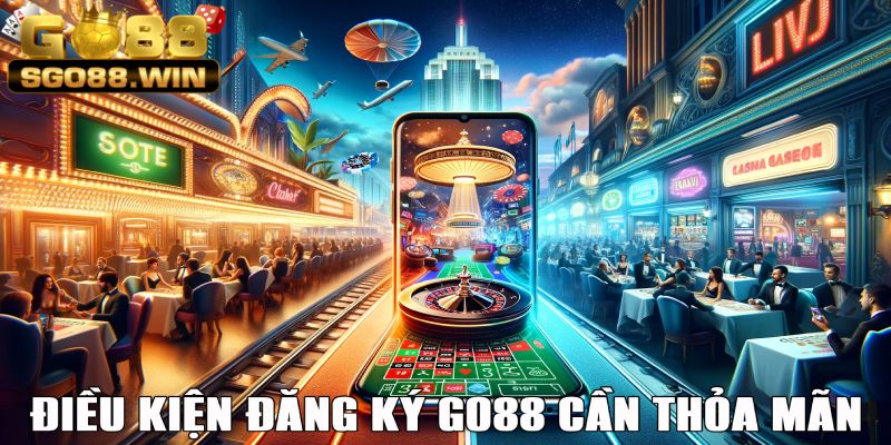 Điều kiện cần thỏa mãn khi đăng ký tại Go88