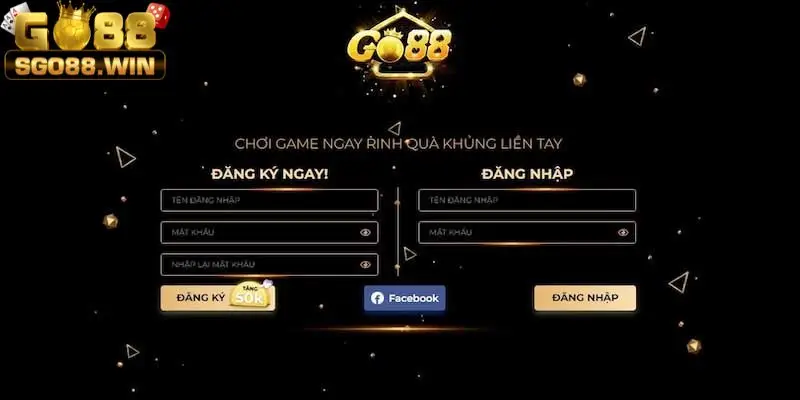 Hướng dẫn Go88 về đăng ký tài khoản game